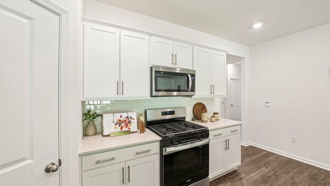 Furnished interior in a model home at The Villas at Laurel Oaks in Sanford (Image 20).