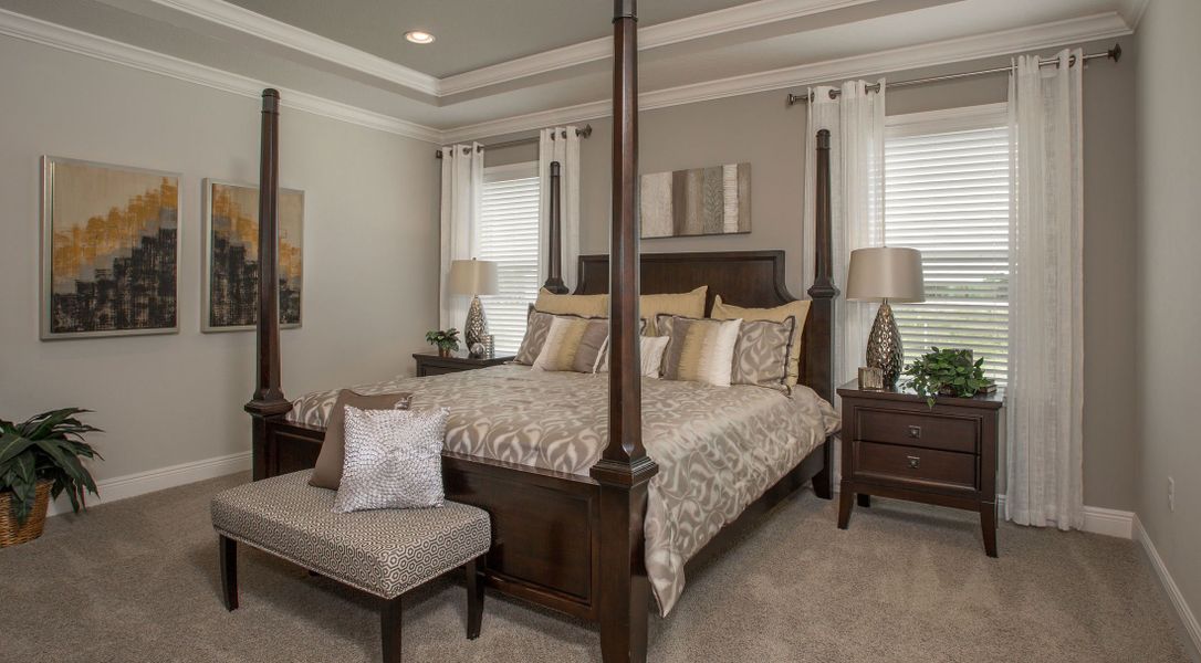 Furnished interior in a model home at Brookshire Green in Kingsland (Image 10). Furnished interior in a model home at Brookshire Green in Kingsland (Image 10).