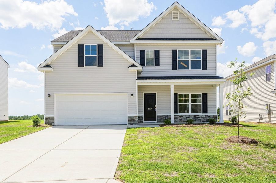 Front exterior of a home in the Portrait Hills community, located in Aiken, SC (Image 9).