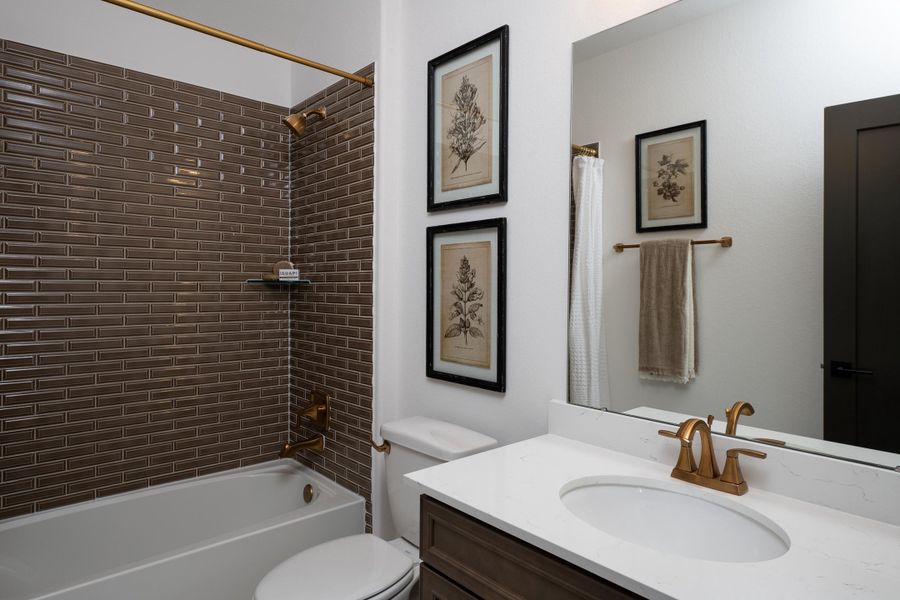 Furnished interior in a model home at Katy Lakes 60FT in Katy (Image 5). Furnished interior in a model home at Katy Lakes 60FT in Katy (Image 5).