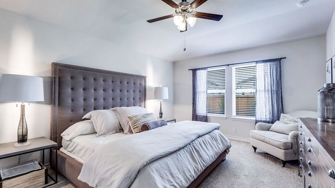 Furnished interior in a model home at London Towne in Corpus Christi (Image 11). Furnished interior in a model home at London Towne in Corpus Christi (Image 11).