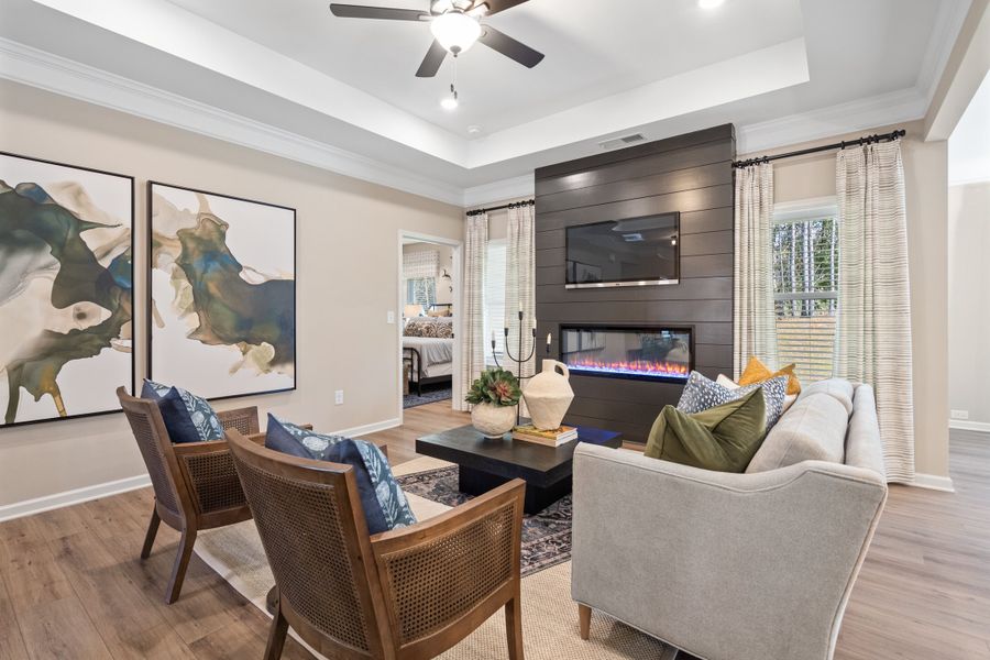 The Lancaster - Family Room