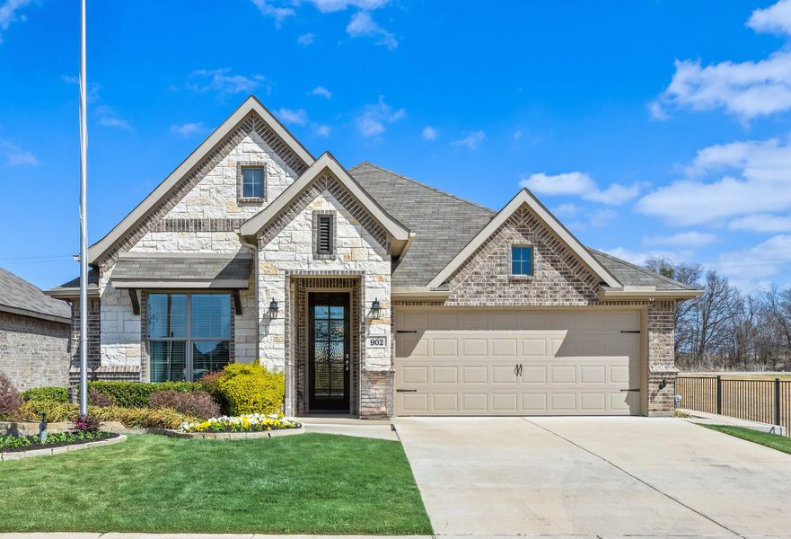 Front exterior of a home in the Chisholm Hills community, located in Cleburne, TX (Image 1). Front exterior of a home in the Chisholm Hills community, located in Cleburne, TX (Image 1).