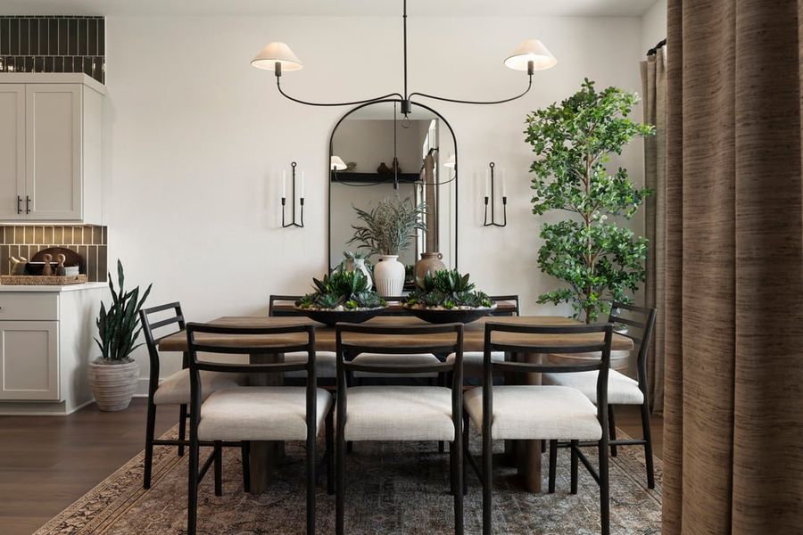 Furnished interior in a model home at Lagos Reserve in Manor (Image 18).