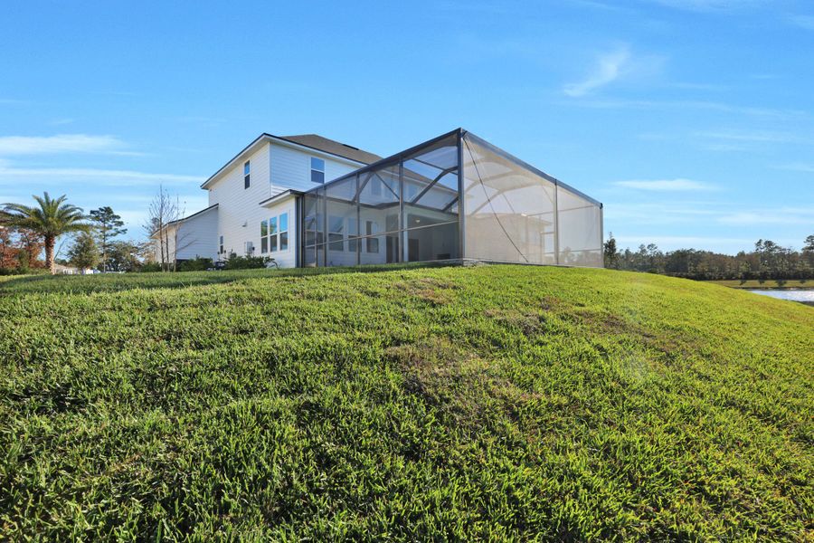 Exterior details of a home in Hidden Creek at SilverLeaf, St. Augustine (Image 23).