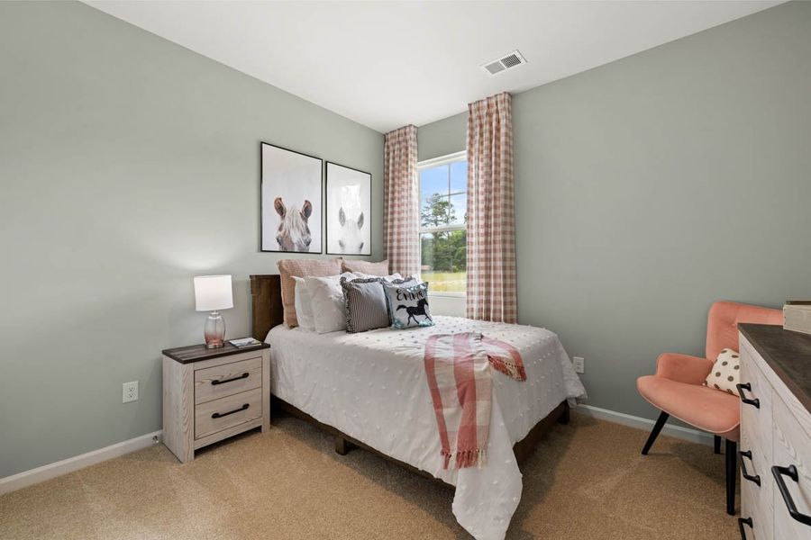 Furnished interior in a model home at Chukker Creek Landing in Aiken (Image 18). Furnished interior in a model home at Chukker Creek Landing in Aiken (Image 18).