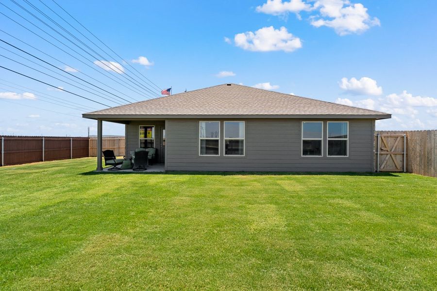 Exterior details of a home in Faculty Row, Abilene (Image 10).
