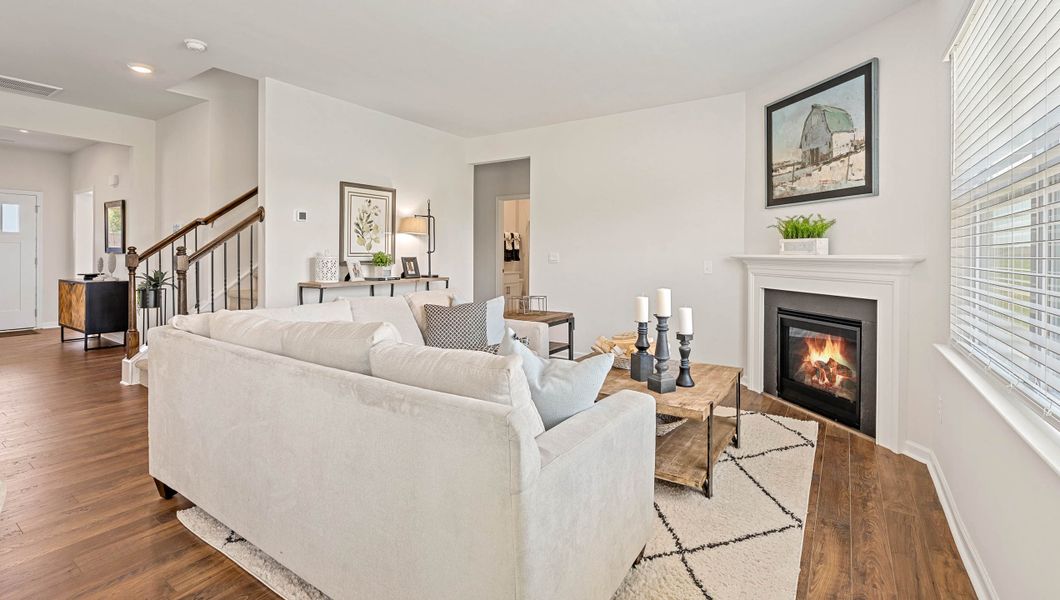 Furnished interior in a model home at Durbin Meadows in Fountain Inn (Image 20). Furnished interior in a model home at Durbin Meadows in Fountain Inn (Image 20).