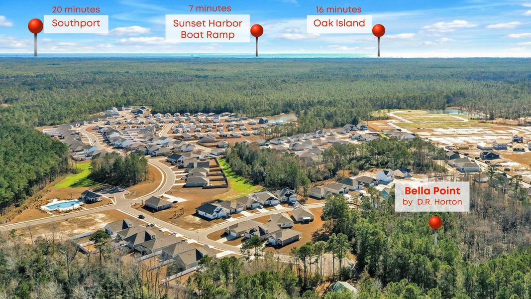 Image 27 of the Bella Point community in Bolivia, NC. Image 27 of the Bella Point community in Bolivia, NC.