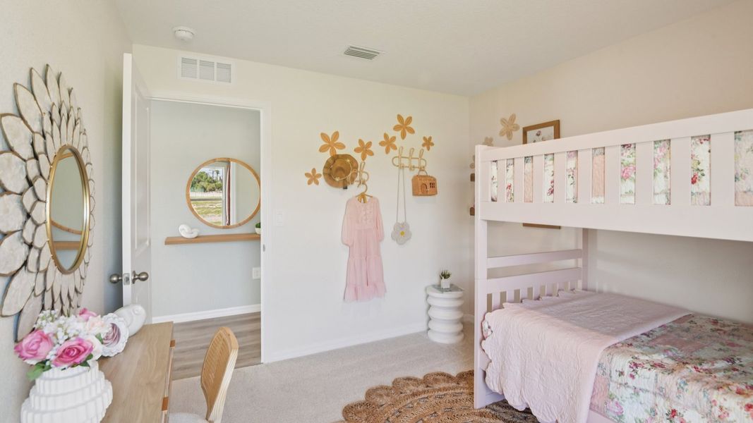 Furnished interior in a model home at Brighton Park in Hudson (Image 23).
