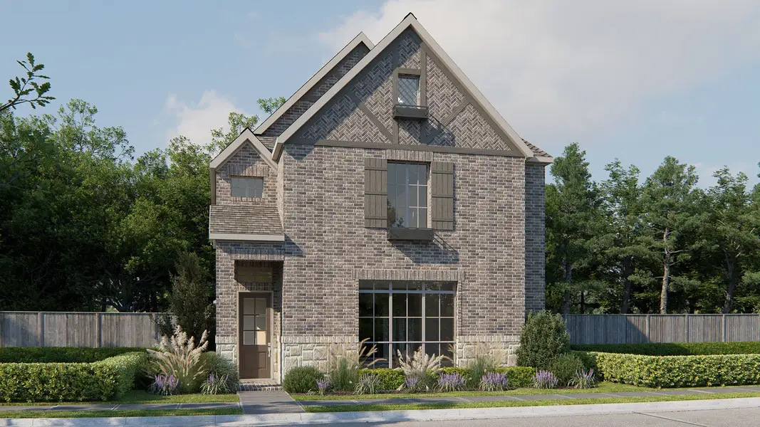 Front exterior of a home in the The Parks At Wilson Creek 60' community, located in Celina, TX (Image 15). Front exterior of a home in the The Parks At Wilson Creek 60' community, located in Celina, TX (Image 15).