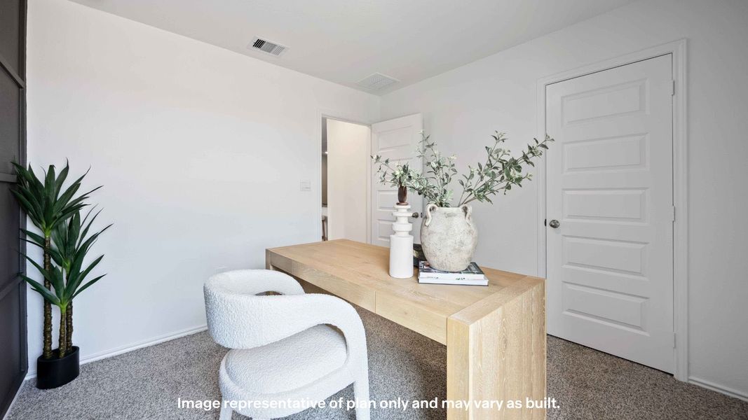 Furnished interior in a model home at Deer Meadows in Odessa (Image 24).