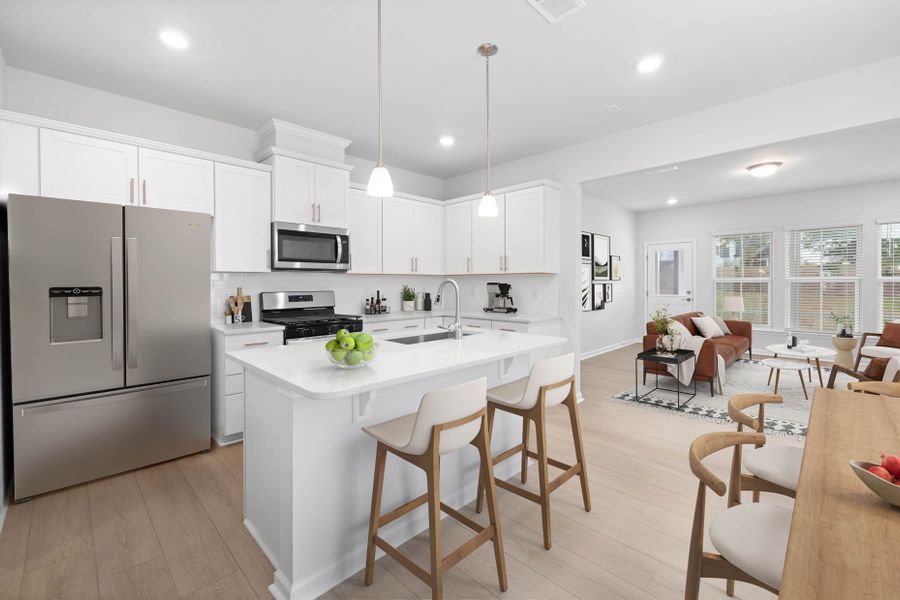 Kitchen with Large Island