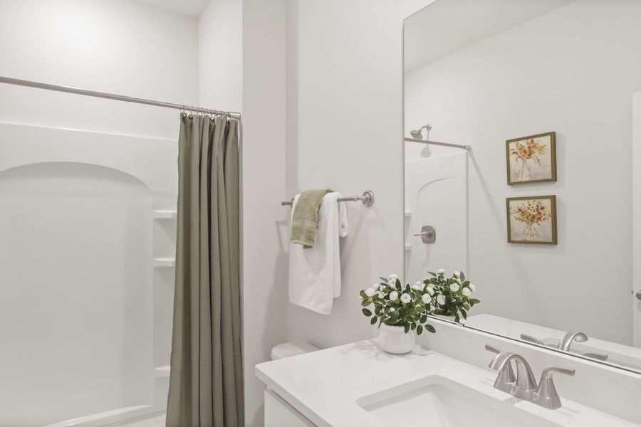 Furnished interior in a model home at Foxbank in Gray Court (Image 19). Furnished interior in a model home at Foxbank in Gray Court (Image 19).