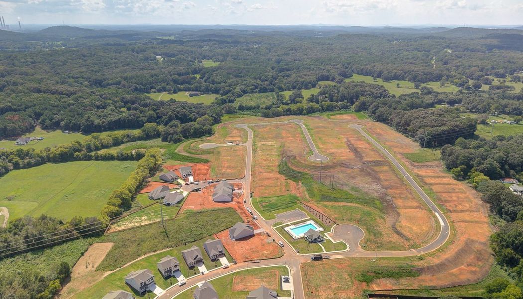 Site preparation and early development at Garland Meadows in Cartersville, GA (Image 58).