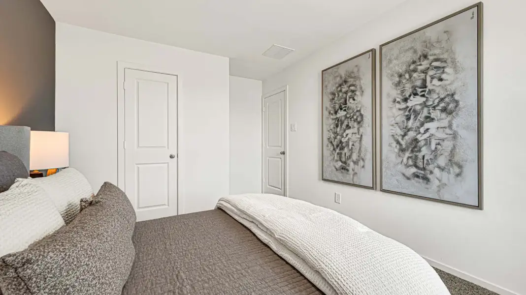 Furnished interior in a model home at Reverie Ranch in Arcola (Image 19).