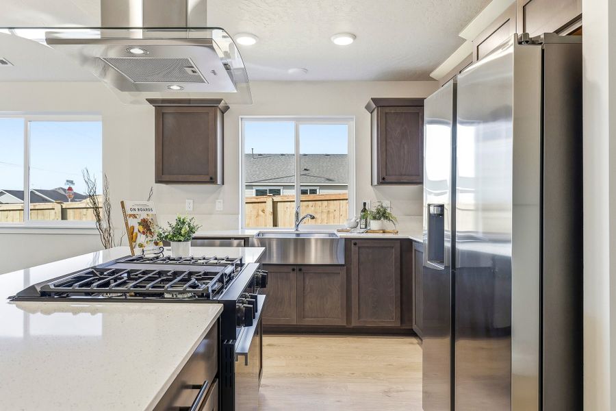 Furnished interior in a model home at Upland Meadows in Hermiston (Image 24).