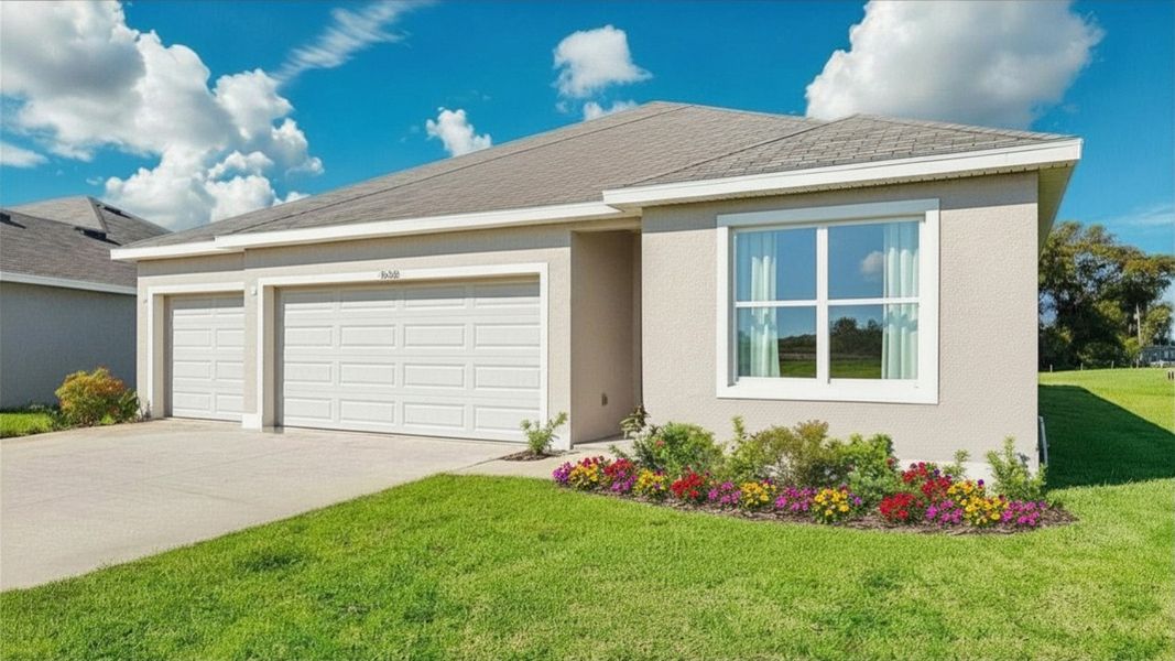 Front exterior of a home in the Brookside community, located in Ruskin, FL (Image 3). Front exterior of a home in the Brookside community, located in Ruskin, FL (Image 3).