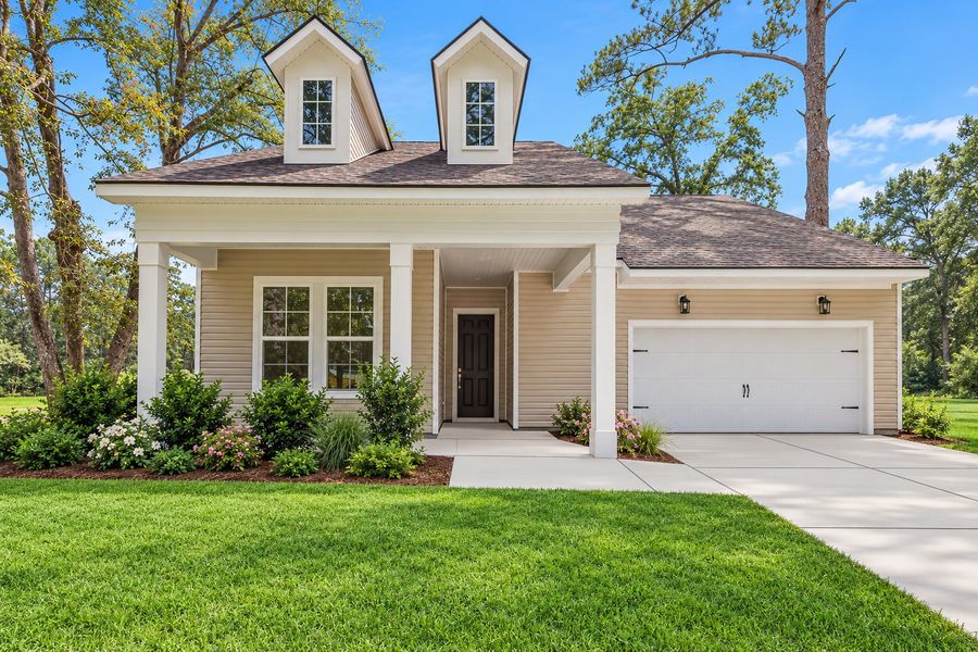 Front exterior of a home in the Discover Series - Select community, located in Summerville, SC (Image 8).
