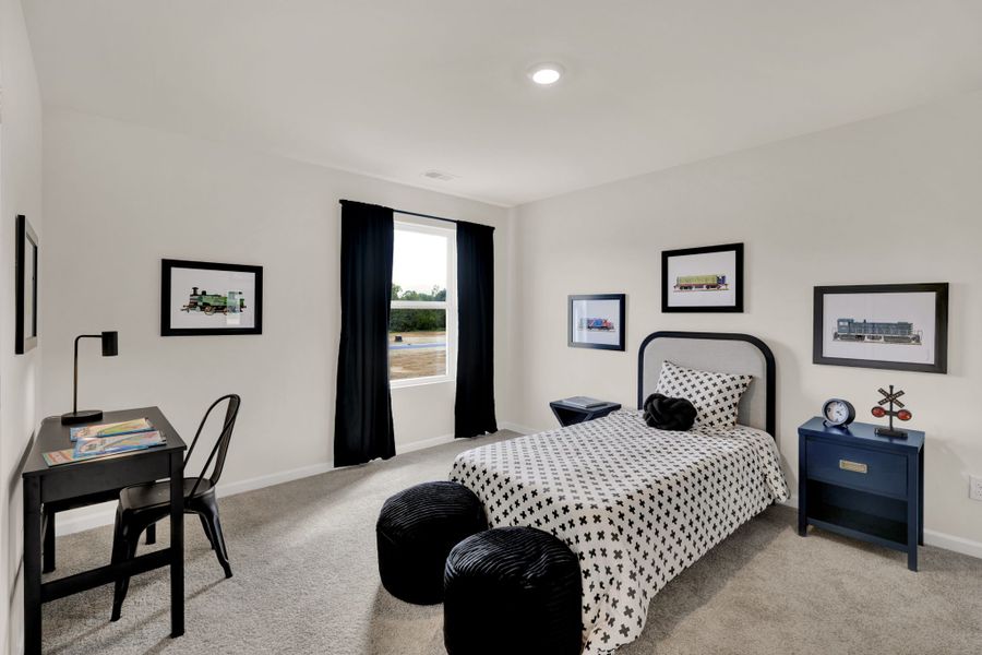 Furnished interior in a model home at Hawk's Ridge in Rossville (Image 14).