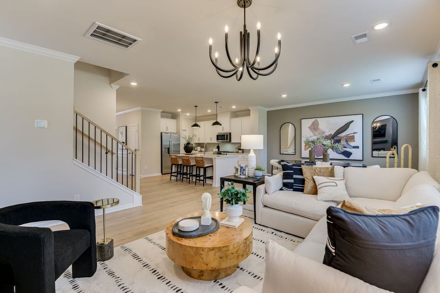 Spacious Family Room