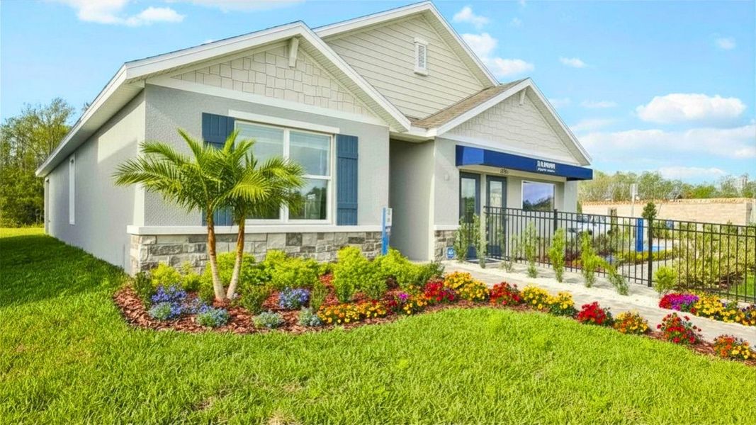 Front exterior of a home in the Sandhill community, located in Dade City, FL (Image 1). Front exterior of a home in the Sandhill community, located in Dade City, FL (Image 1).