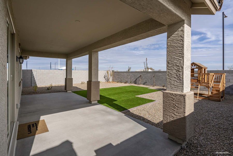 Exterior details of a home in The Villages at North Copper Canyon – Valley Series, Surprise (Image 23).