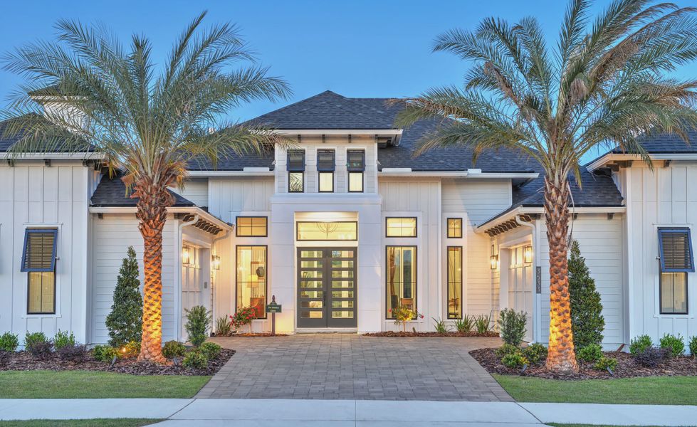 Front exterior of a home in the Brown's Landing Estates community, located in Port Orange, FL (Image 2). Front exterior of a home in the Brown's Landing Estates community, located in Port Orange, FL (Image 2).