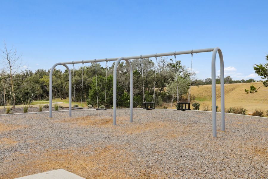 Heights at San Gabriel, swings