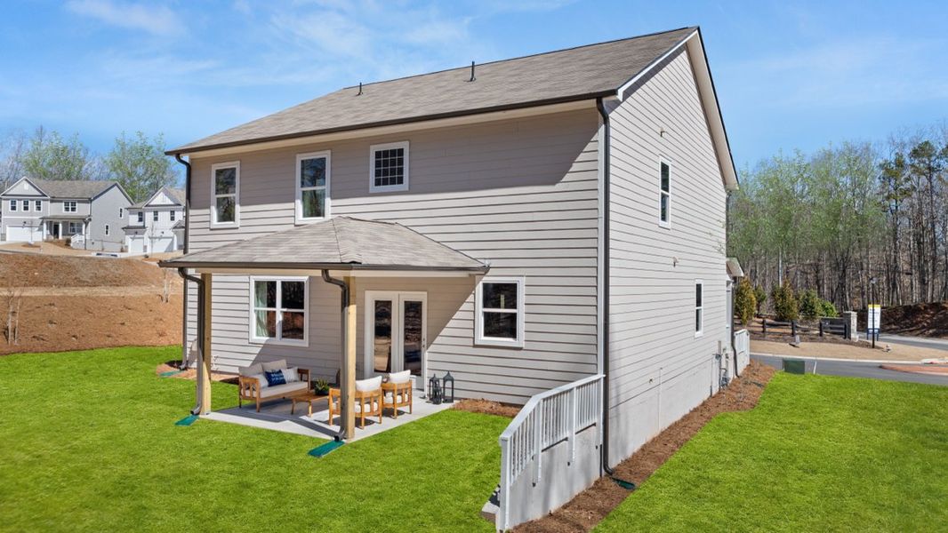 Exterior details of a home in Falcon Landing, Gainesville (Image 14).