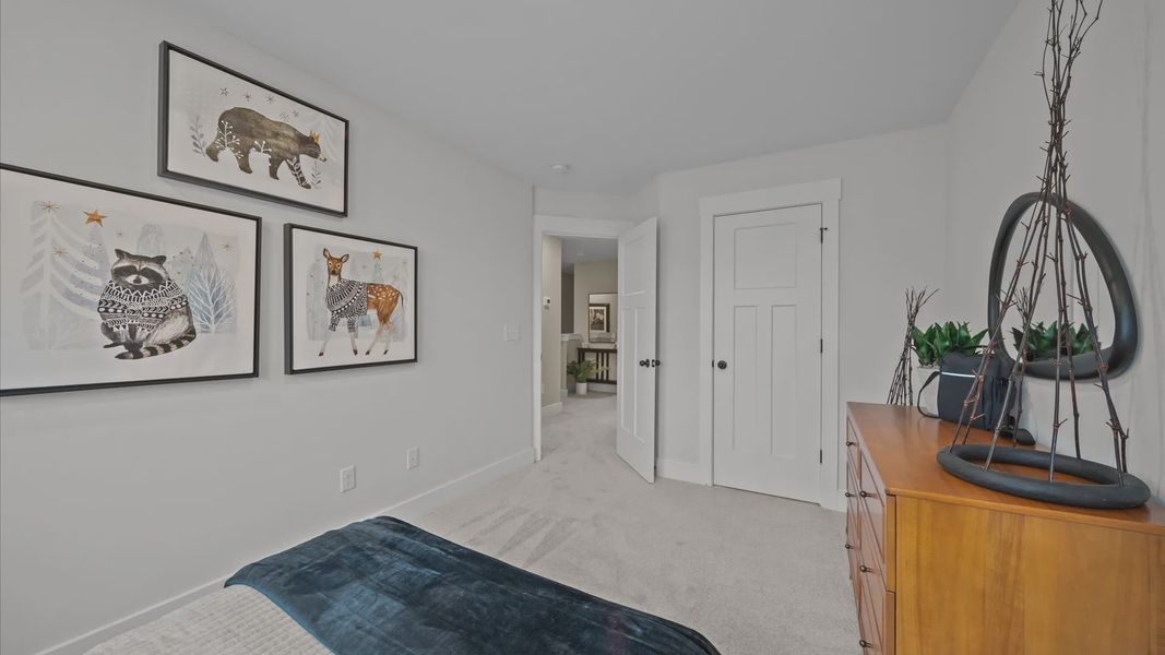 Furnished interior in a model home at El Dorado in Spartanburg (Image 15).