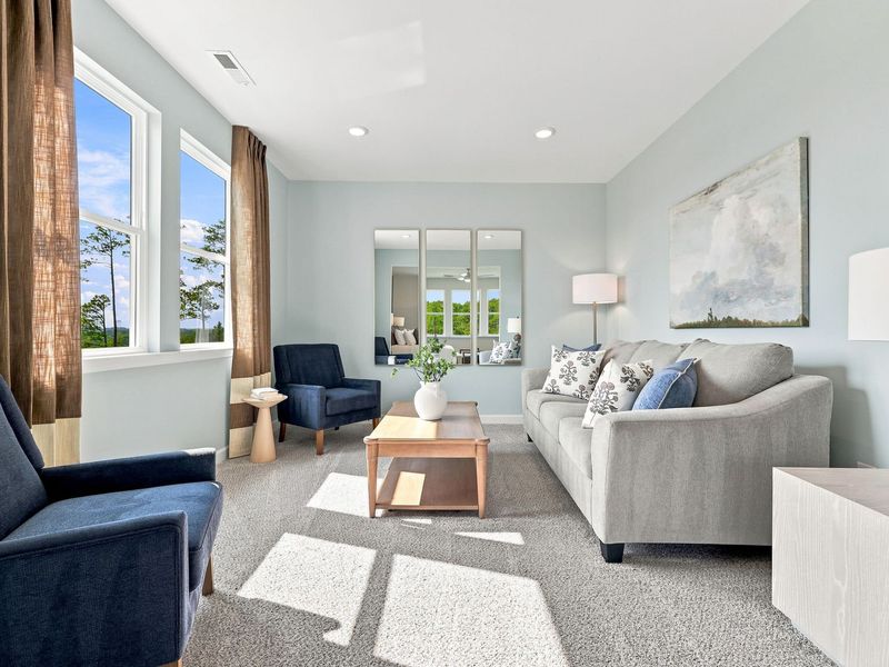Furnished interior in a model home at Montrose in Aberdeen (Image 16).