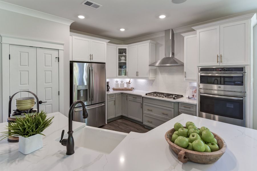 Furnished interior in a model home at Autumn Pond in Blythewood (Image 16).