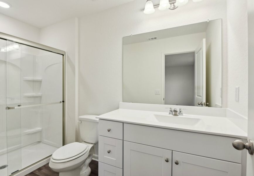 Furnished interior in a model home at Pinckney Place in North Charleston (Image 7).