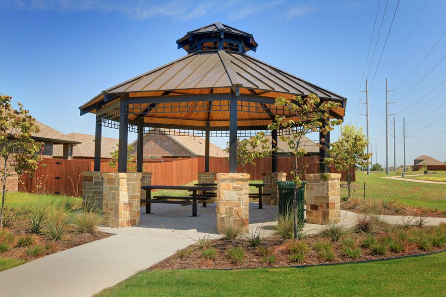 Gazebo and Picnic Benches Gazebo and Picnic Benches