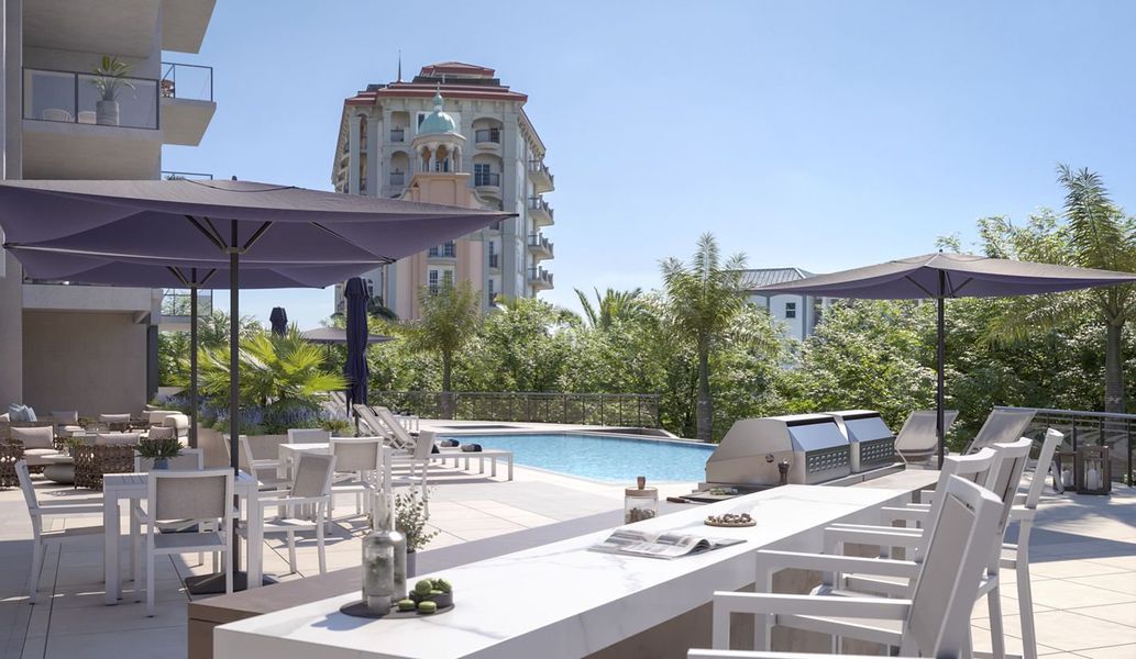 Pool deck Pool deck