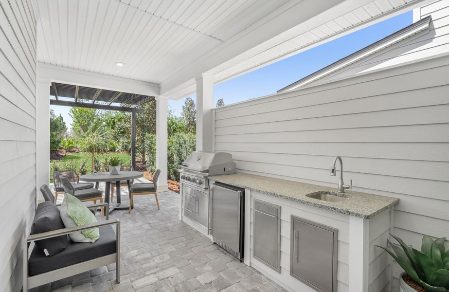 Exterior details of a home in Mariposa at EverRange, Jacksonville (Image 3).