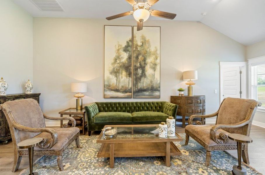 Furnished interior in a model home at Brewer Point in Murfreesboro (Image 12). Furnished interior in a model home at Brewer Point in Murfreesboro (Image 12).