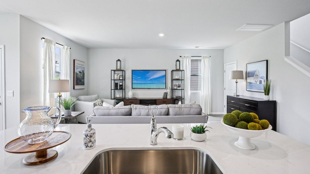 Furnished interior in a model home at Pottsview in Smyrna (Image 27).