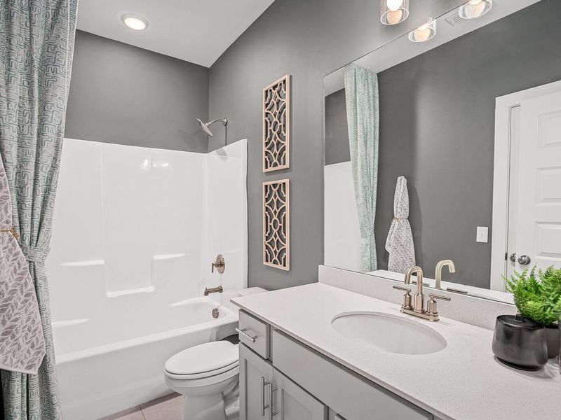 Furnished interior in a model home at Sage Farms in White House (Image 32).