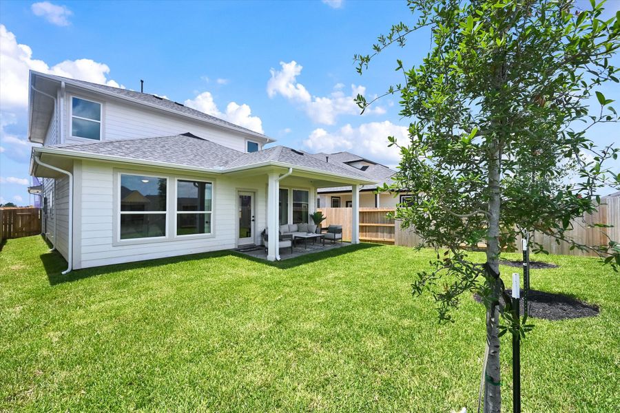 Front exterior of a home in the La Segarra 40' community, located in Brookshire, TX (Image 12). Front exterior of a home in the La Segarra 40' community, located in Brookshire, TX (Image 12).
