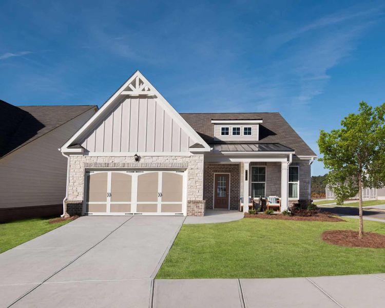 Front exterior of a home in the Cooper's Walk community, located in Loganville, GA (Image 4). Front exterior of a home in the Cooper's Walk community, located in Loganville, GA (Image 4).