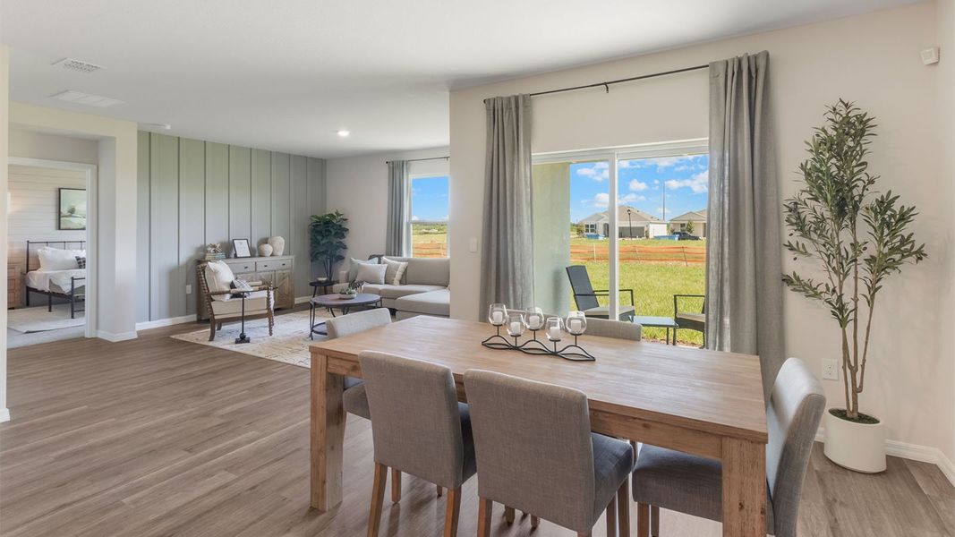 Furnished interior in a model home at Annabelle Estates in Lake Wales (Image 4). Furnished interior in a model home at Annabelle Estates in Lake Wales (Image 4).