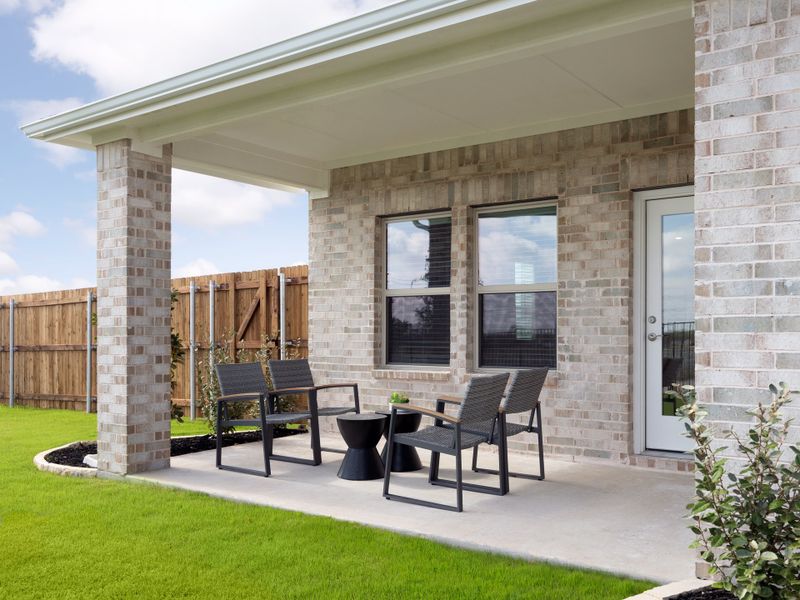 Exterior details of a home in Parks at Foster Crossing - Spring Series, Anna (Image 3). Exterior details of a home in Parks at Foster Crossing - Spring Series, Anna (Image 3).