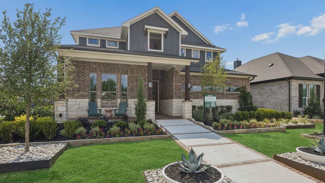 Front exterior of a home in the Westpoint Park community, located in Fort Worth, TX (Image 4).