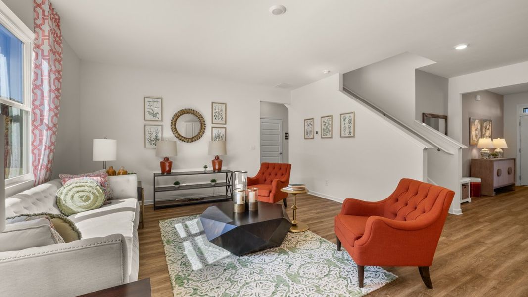 Furnished interior in a model home at The Reserve at Calcutta in Stockbridge (Image 29). Furnished interior in a model home at The Reserve at Calcutta in Stockbridge (Image 29).