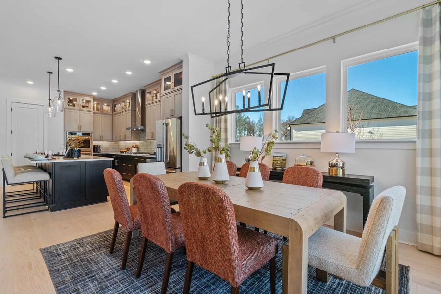 Furnished interior in a model home at Havencroft in Woodstock (Image 32).