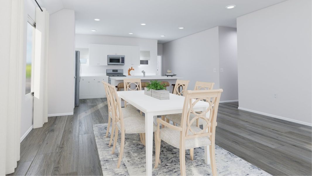 Furnished interior in a model home at Millers Pond: Classic Collection in Rosenberg (Image 9). Furnished interior in a model home at Millers Pond: Classic Collection in Rosenberg (Image 9).