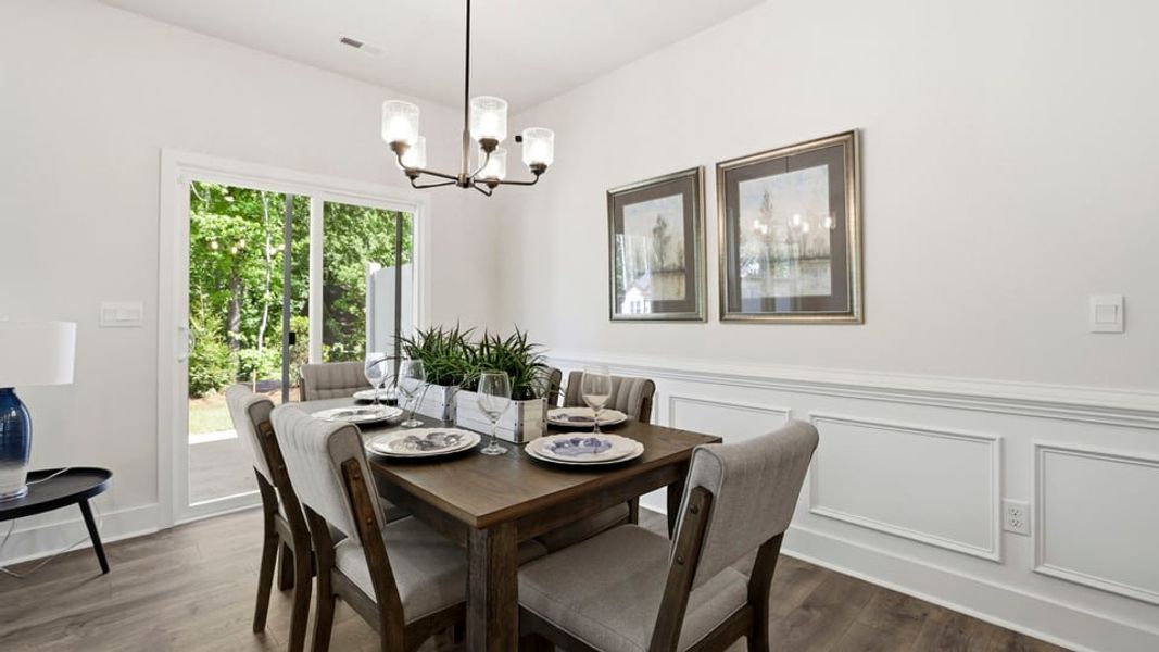Furnished interior in a model home at Hidden Hills in Spartanburg (Image 11). Furnished interior in a model home at Hidden Hills in Spartanburg (Image 11).