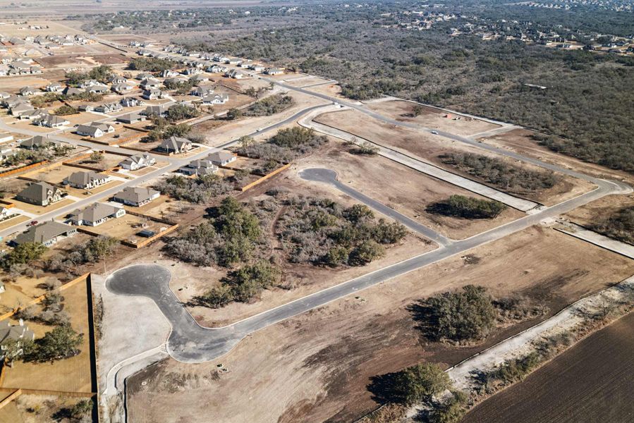 Site preparation and early development at Megans Landing – Half-Acre Homesites in Castroville, TX (Image 31).